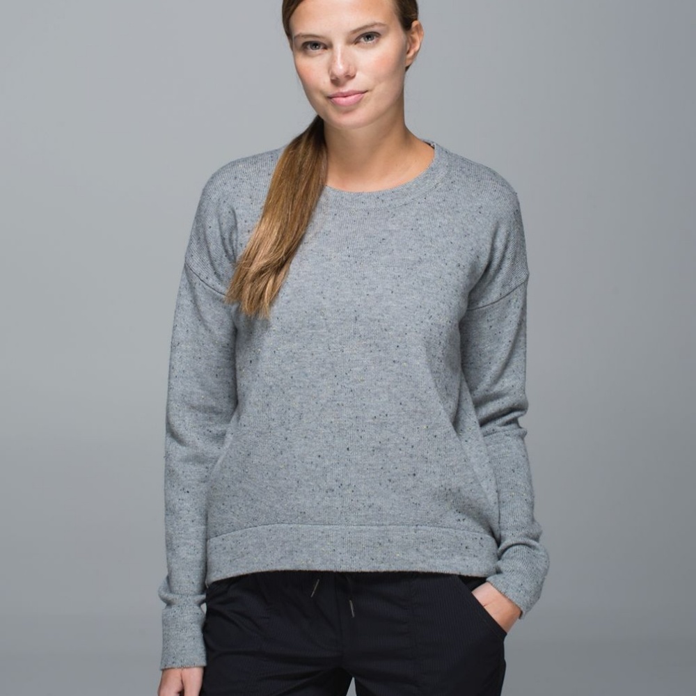 Lululemon Yogi Crew Merino Wool Sweater Sz 2 NWOT